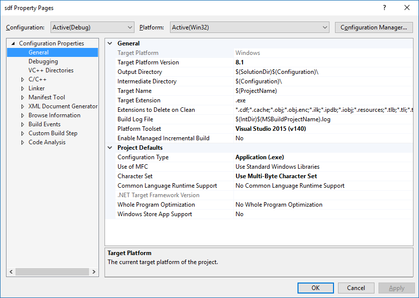 SDL Setup For Visual Studio