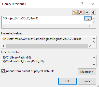 SDL Setup For Visual Studio