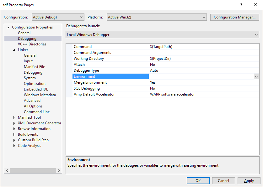 SDL Setup For Visual Studio